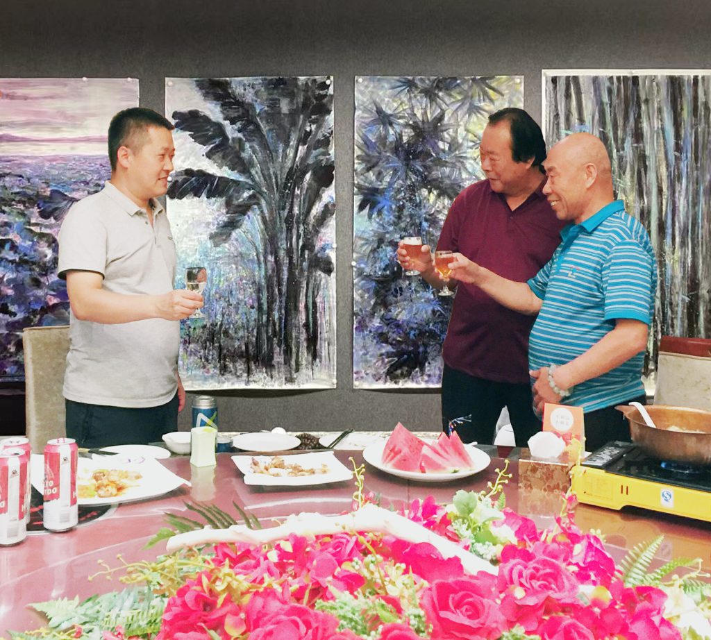 The Fantasy-Color Freehand Art Museum and Studio of Contemporary Chinese Artist Lu Guanyu (Mu Rangong) in Hangzhou