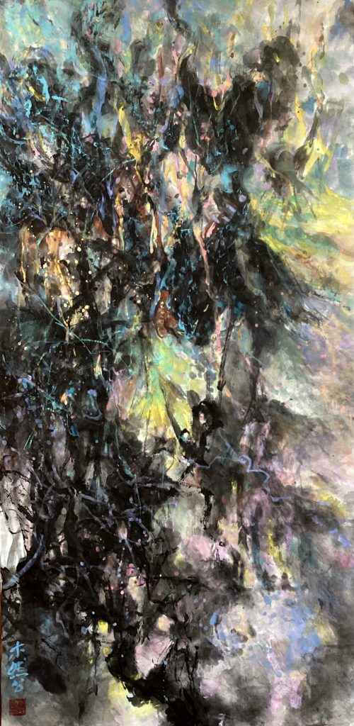 Lu Guanyu (art-name Muran Gong) – A pioneering Chinese contemporary artist and founder of the "Fantasy-Color Freehand" ink painting style, creator of the Boundless Fantasytouring exhibition series, including the work Embedded Fantasy-Color Lines.