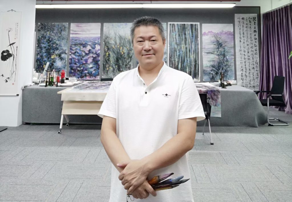 The Fantasy-Color Freehand Art Museum and Studio of Contemporary Chinese Artist Lu Guanyu (Mu Rangong) in Hangzhou