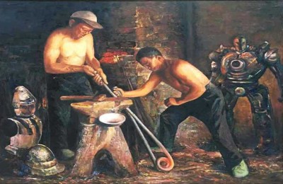 齐白石用水功夫